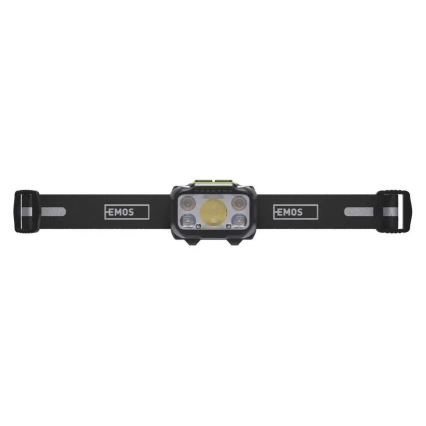 Lampe frontale rechargeable à intensité réglable LED/3xAAA/1000 mAh 3,7V