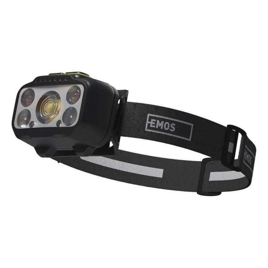 Lampe frontale rechargeable à intensité réglable LED/3xAAA/1000 mAh 3,7V