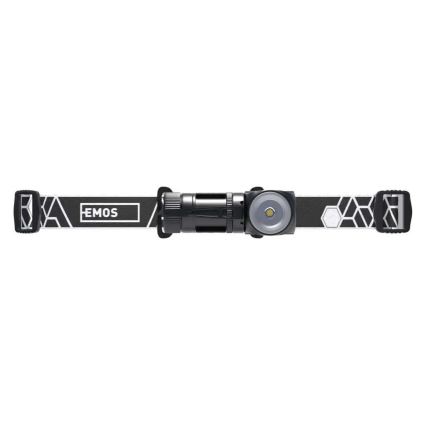 Lampe frontale rechargeable à intensité réglable LED/800 mAh 3,7V