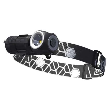 Lampe frontale rechargeable à intensité réglable LED/800 mAh 3,7V