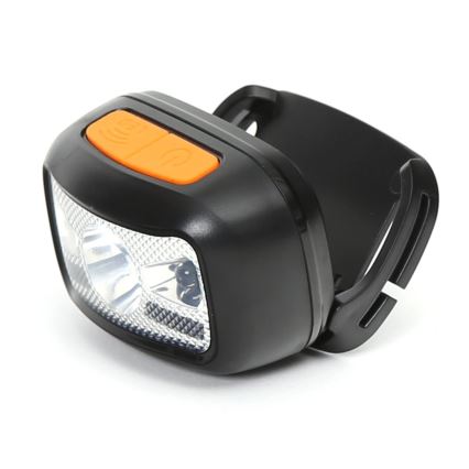 Lampe frontale rechargeable avec lumière rouge LED / 3W / 5V