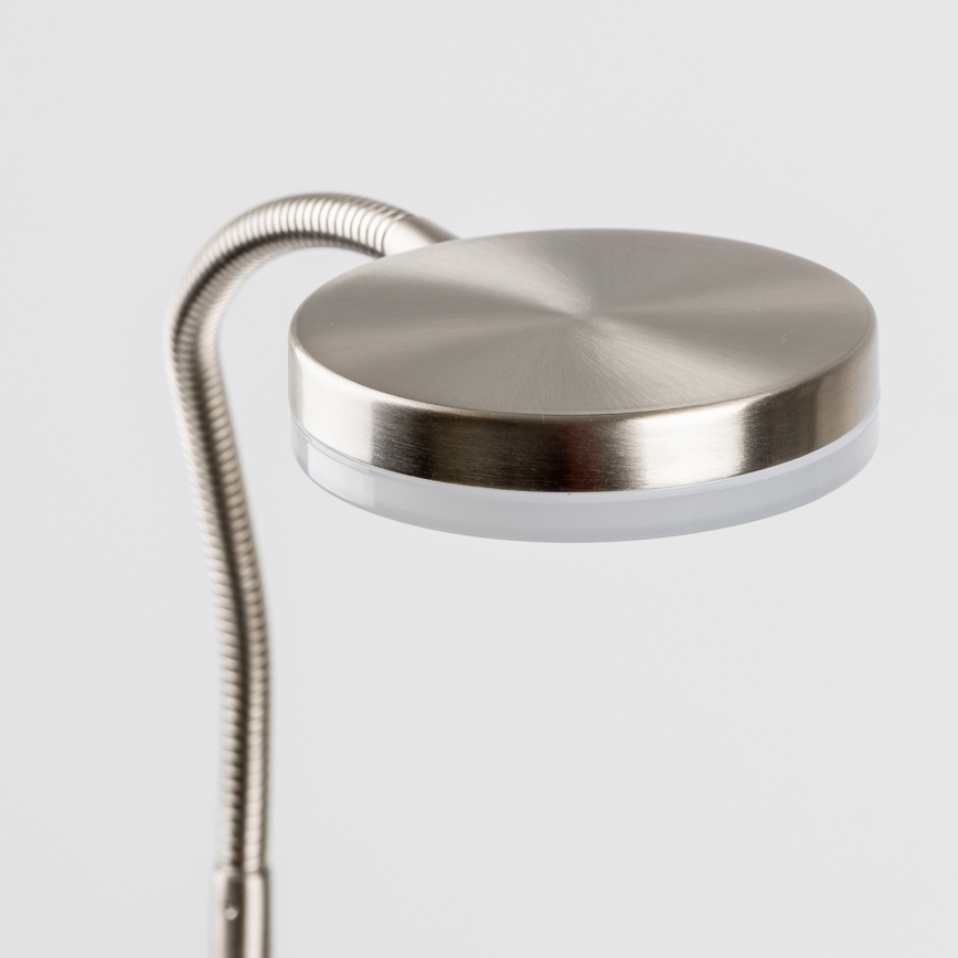 Lampe LED à clip LED/3,2W/230V chrome mat