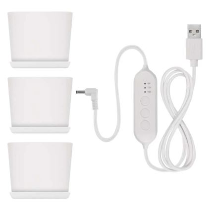 Lampe LED d'intérieur dimmable pour culture de plantes GROW LED/7W/5V