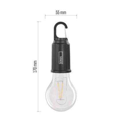 Lampe LED rechargeable USB IP44 90 lm 400 mAh