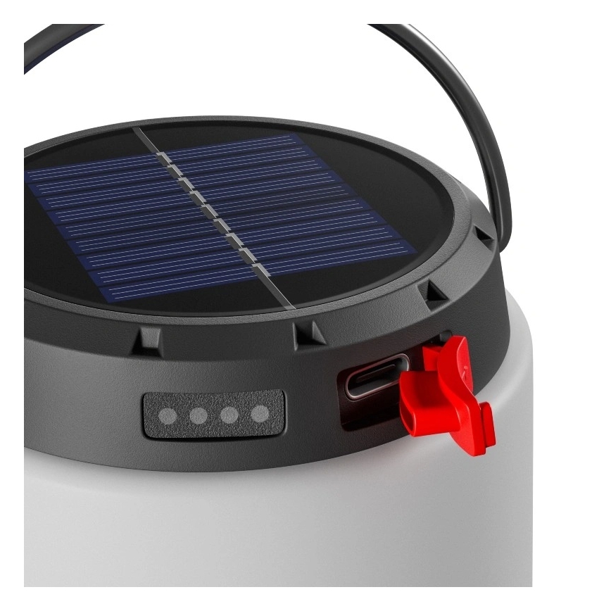 Lampe LED solaire rechargeable portable à intensité réglable LUMINA TUBO LED/5V 800 mAh