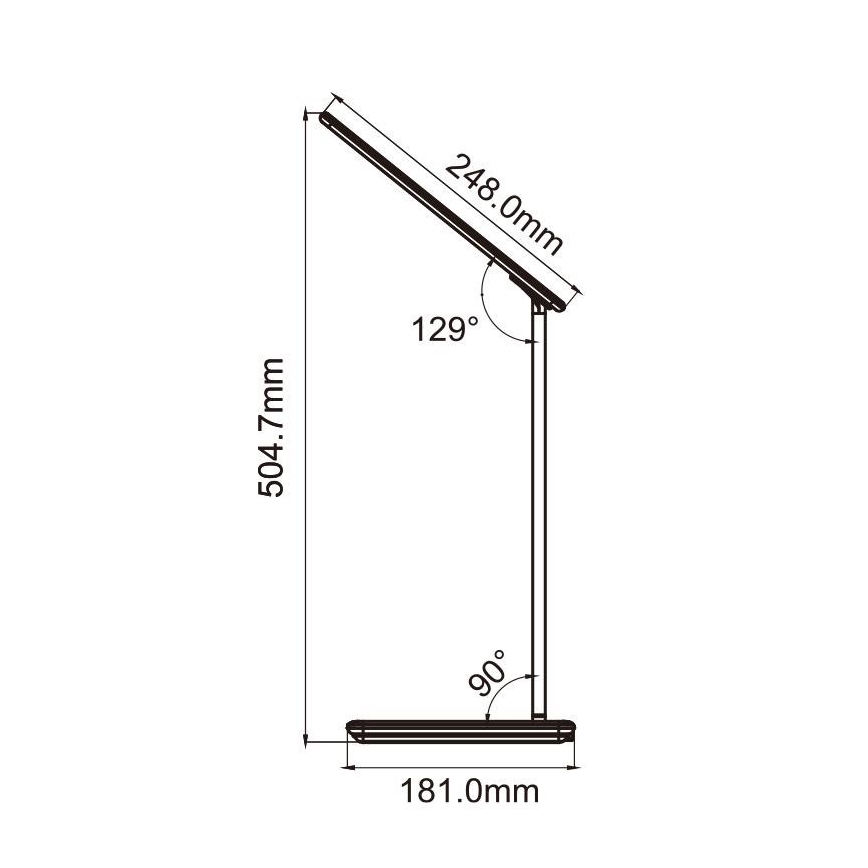 Smart Mood Lamp, lampe de table sans fil avec LED Rgb programmable