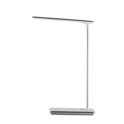 Lampe de table LED tactile à intensité variable avec chargement sans fil JOY LED/6W/230V+USB blanche