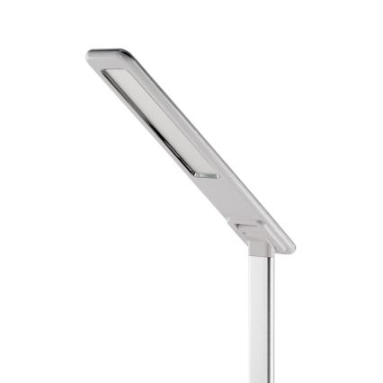 Lampe de table LED tactile à intensité variable avec chargement sans fil JOY LED/6W/230V+USB blanche