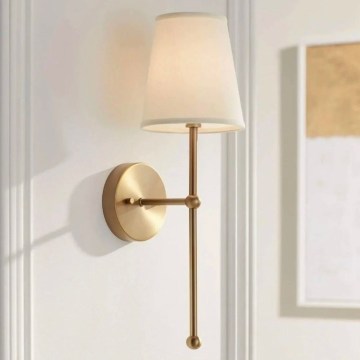 Lampe murale ASPARAGUS 1xE27/40W/230V dorée/crème