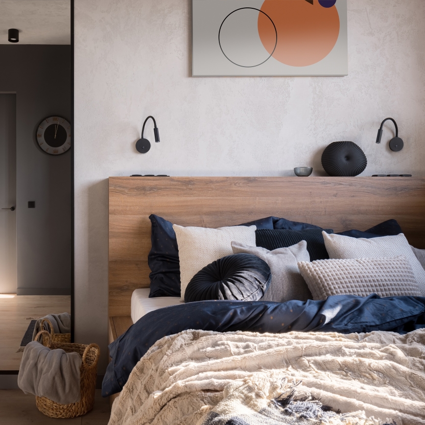 Lampe murale LED LAGOS 1xG9/3W/230V 4000K noir