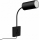 Lampe murale PUNTO avec port USB 1xGU10/9W/230V noire