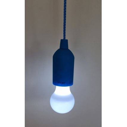 Lampe portable LED/1W/3xAAA bleu