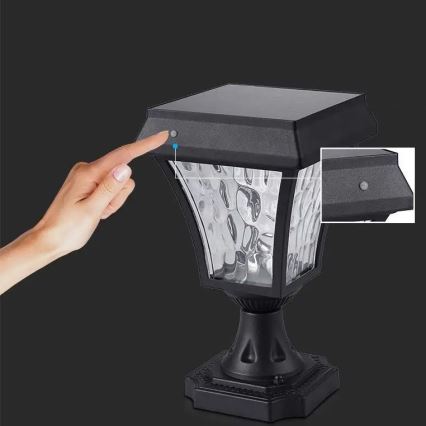 Lampe solaire 3en1 LED/2W/5,5V 3000K/6000K IP65 2200 mAh