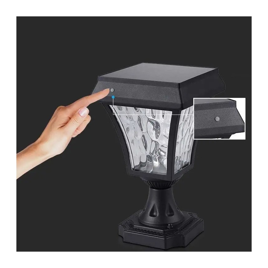Lampe solaire 3en1 LED/2W/5,5V 3000K/6000K IP65 2200 mAh