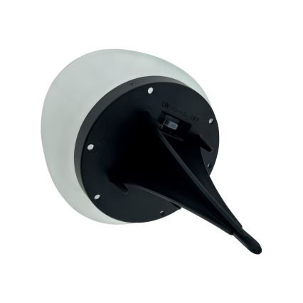 Lampe solaire à LED 2xLED/1,2V 300 mAh IP44 noire/blanche