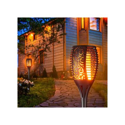 Lampe solaire avec détecteur crépusculaire LED/1,2W/1,2V 600 mAh IP44