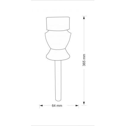 Lampe solaire CRYSTAL 2xLED-RGB/0,02W/1xAAA Chrome mat