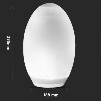 Lampe solaire décorative LED RGB 0,2W/1xAA IP44 500 mAh