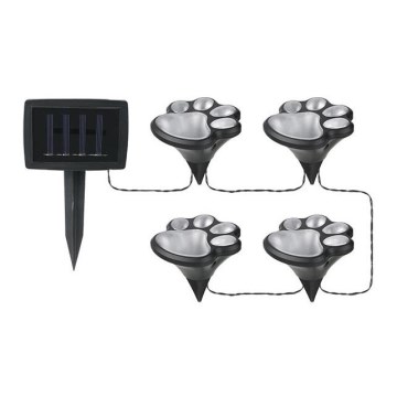 Lampe solaire LED/0,14W/2V IP44 pattes