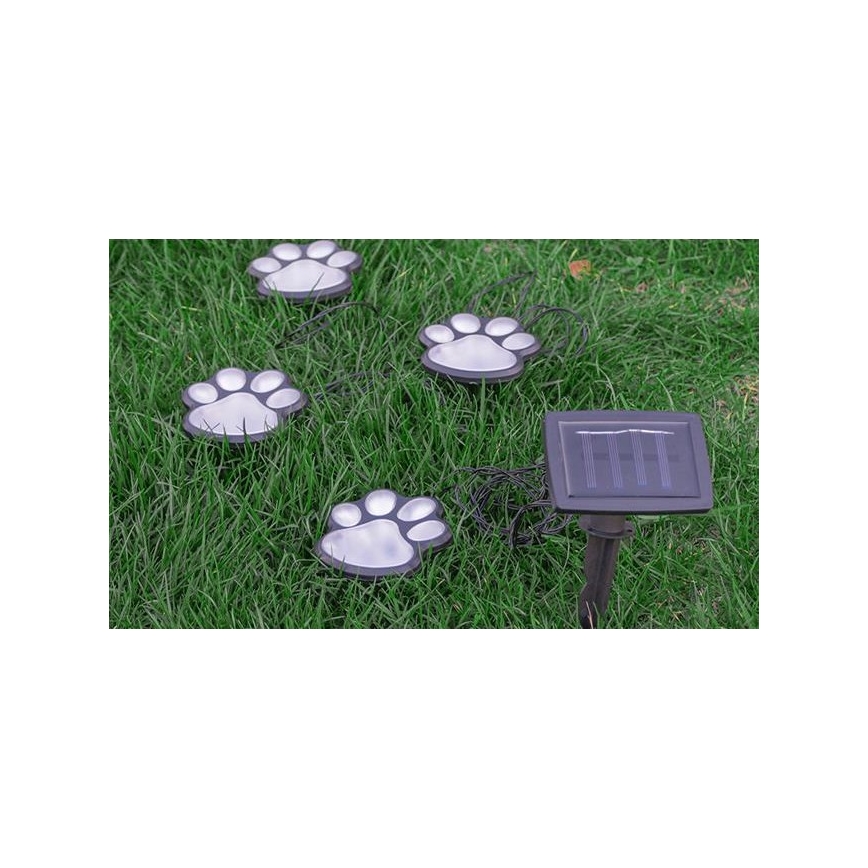 Lampe solaire LED/0,14W/2V IP44 pattes
