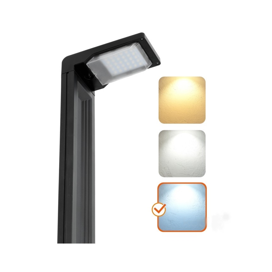 Lampe solaire LED/0,2W/3,7V 6500K IP44 2200 mAh