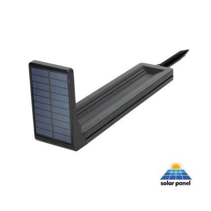 Lampe solaire LED/0,2W/3,7V 6500K IP44 2200 mAh