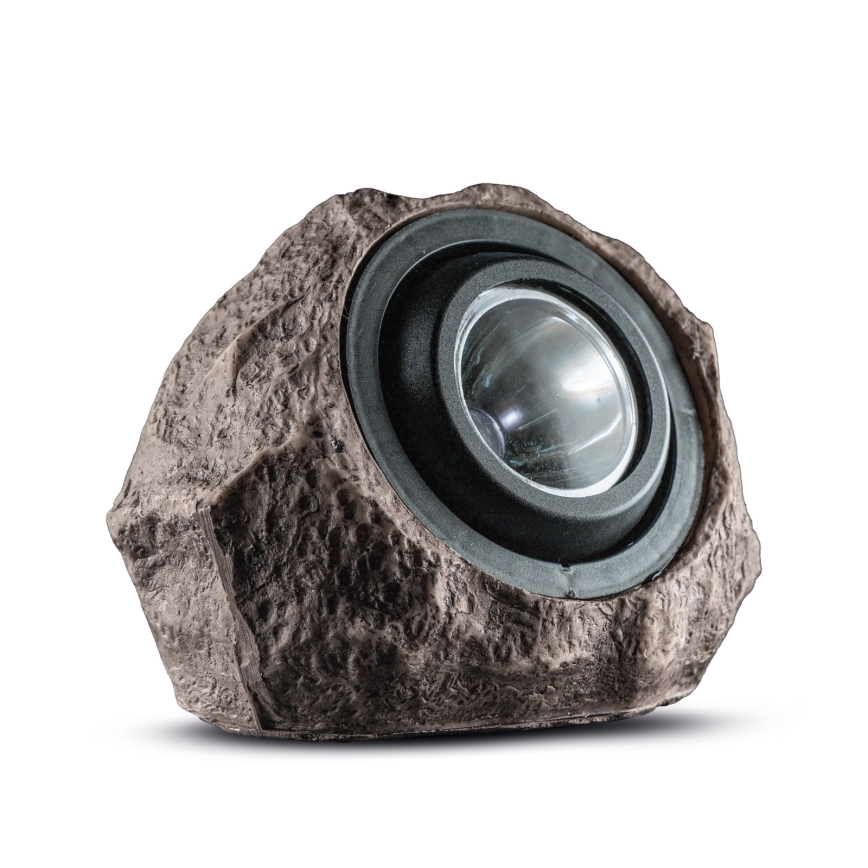 Lampe solaire LED 1,2 V 1000 mAh IP44 aspect pierre