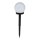 Lampe solaire LED/1,2V 40mAh IP44 noire