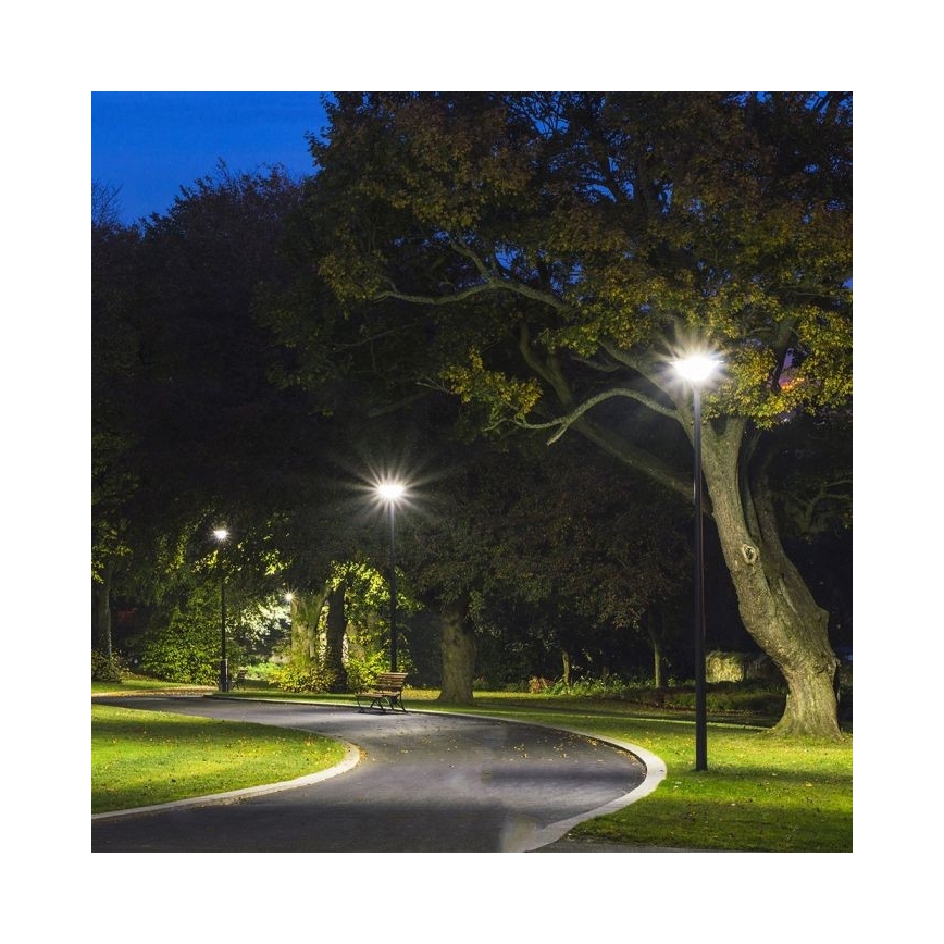 Lampe solaire LED de rue avec capteur LED/10W/3,2V IP65 4000K 15000 mAh + télécommande