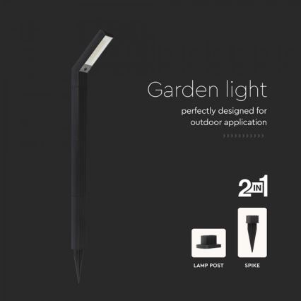 Lampe solaire LED 2 en 1 LED/1,5 W/3,7 V IP65 1500 mAh