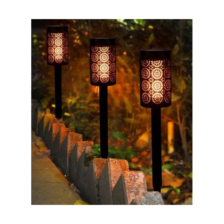 Lampe solaire LED avec détecteur de crépuscule LED/2V IP44