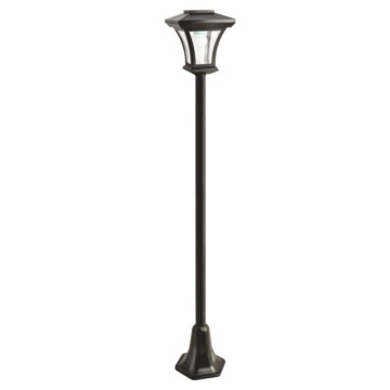 Lampe solaire LED d'extérieur 1,2V 1800 mAh IP44 noire