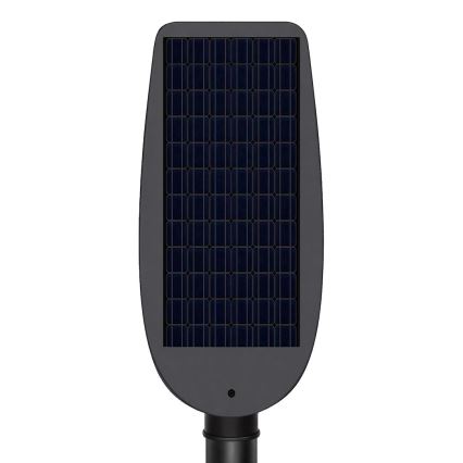 Lampe solaire de rue LED dimmable avec capteur VENICE LED/100W/3,2V 6000 mAh IP65 noire + télécommande