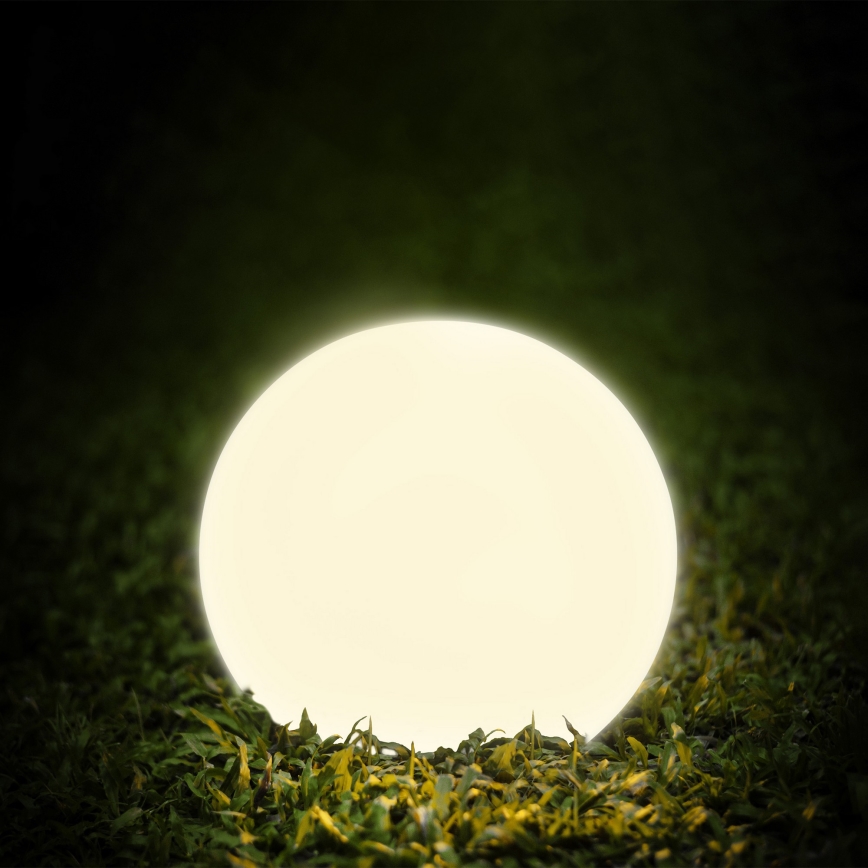 Lampe solaire LED KULA 3,7 V 3000/4000/6500 K Ø 50 cm 2000 mAh IP65 blanche