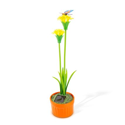 Lampe solaire LED LED/1,2V 200 mAh IP44 fleur