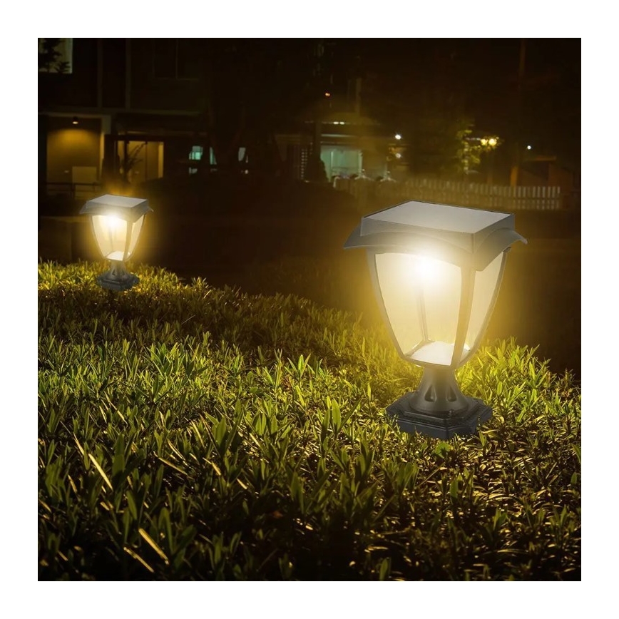 Lampe solaire LED LED/2W/3,7V 3000/6000K IP65