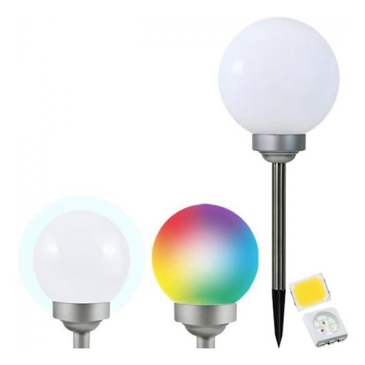 Lampe solaire RGB LED/0,2W/1,2V 600 mAh IP44