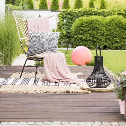 Lampe solaire RGBW BALL LED/1,2V d. 40 cm IP65 + télécommande