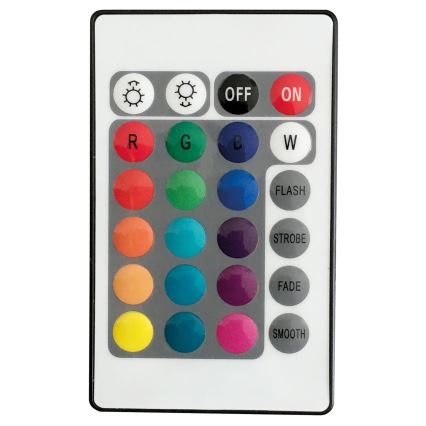 Lampe solaire RGBW BALL LED/1,2V d. 40 cm IP65 + télécommande