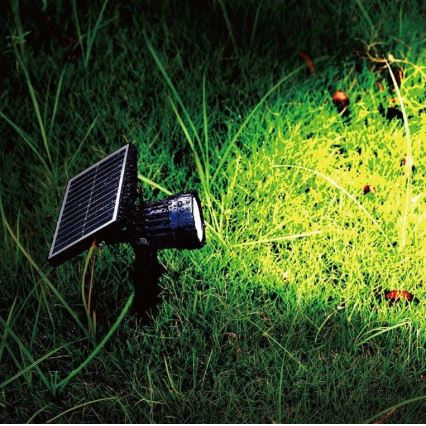 Lampe solaire SPIKE LED/2W/5,5V IP65 3000K 1200 mAh