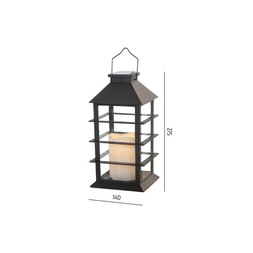 Lampe solaire suspendue CANDELIO P LED/1xAA 2700K IP44 200 mAh