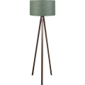 Lampe sur pied AYD 1xE27/40W/230V marron/vert