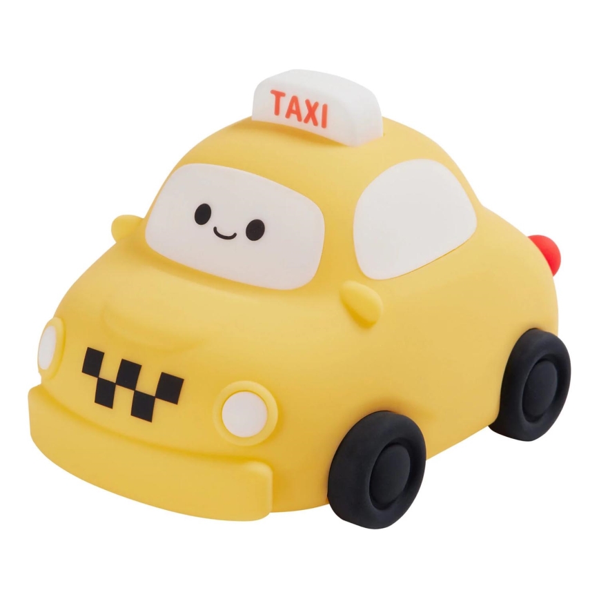 Lampe tactile à intensité variable pour enfants TAXI LED/1W/5V USB 1200 mAh taxi jaune
