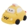 Lampe tactile à intensité variable pour enfants TAXI LED/1W/5V USB 1200 mAh taxi jaune