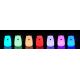 Lampe tactile LED RGB pour enfants BEAR LED/0,8W/5V blanche + USB