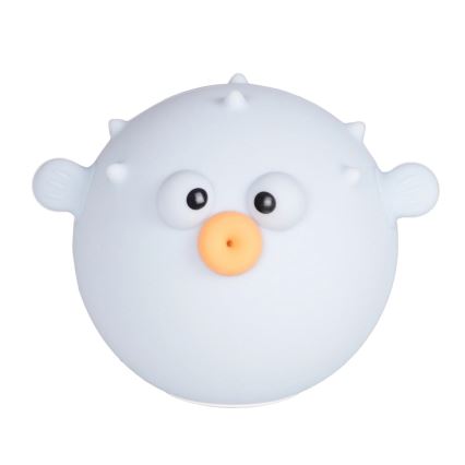 Lampe tactile pour enfants à intensité variable RGBW HELI LED/1W/5V USB 1200 mAh poisson bleu