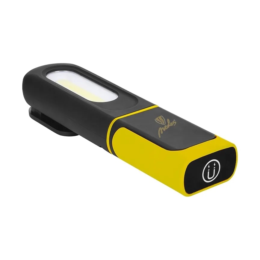 Lampe torche de travail rechargeable à intensité variable LED/8W/5V IP44 420 lm 1200 mAh