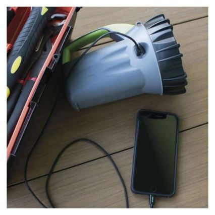 Lampe torche LED rechargeable 3,7V 4000 mAh