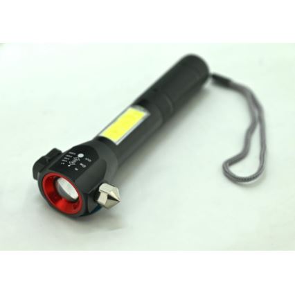 Lampe torche LED rechargeable 3W/5V, 200 lm, 1200 mAh