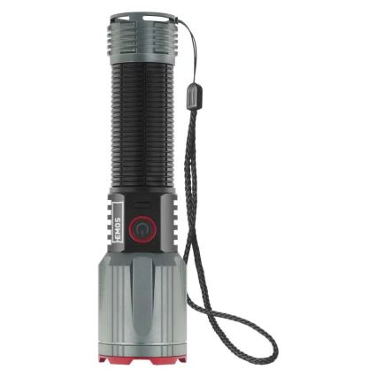 Lampe torche métallique rechargeable LED/5V 3000 brillant 5000 mAh IP43